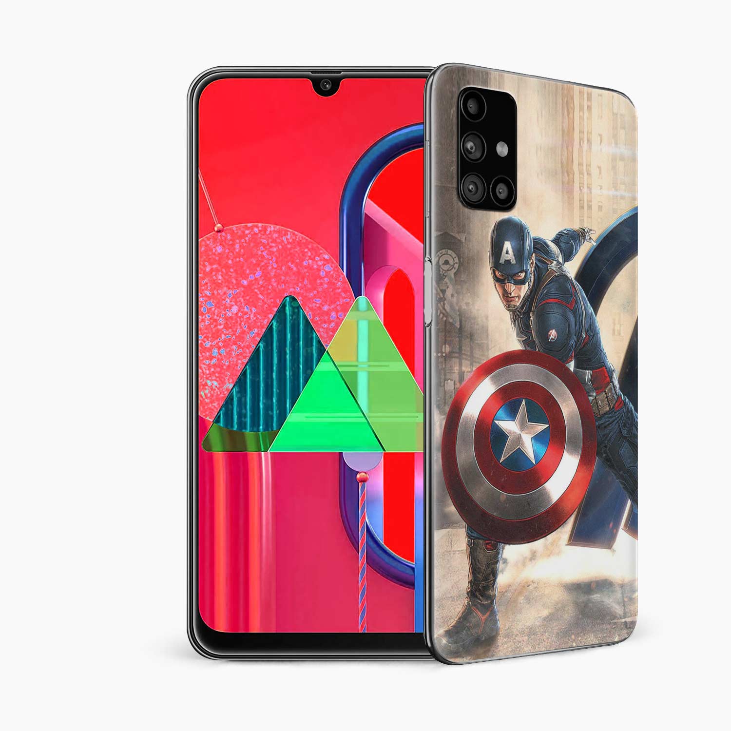 Captain America Samsung M31s Skin Wrap
