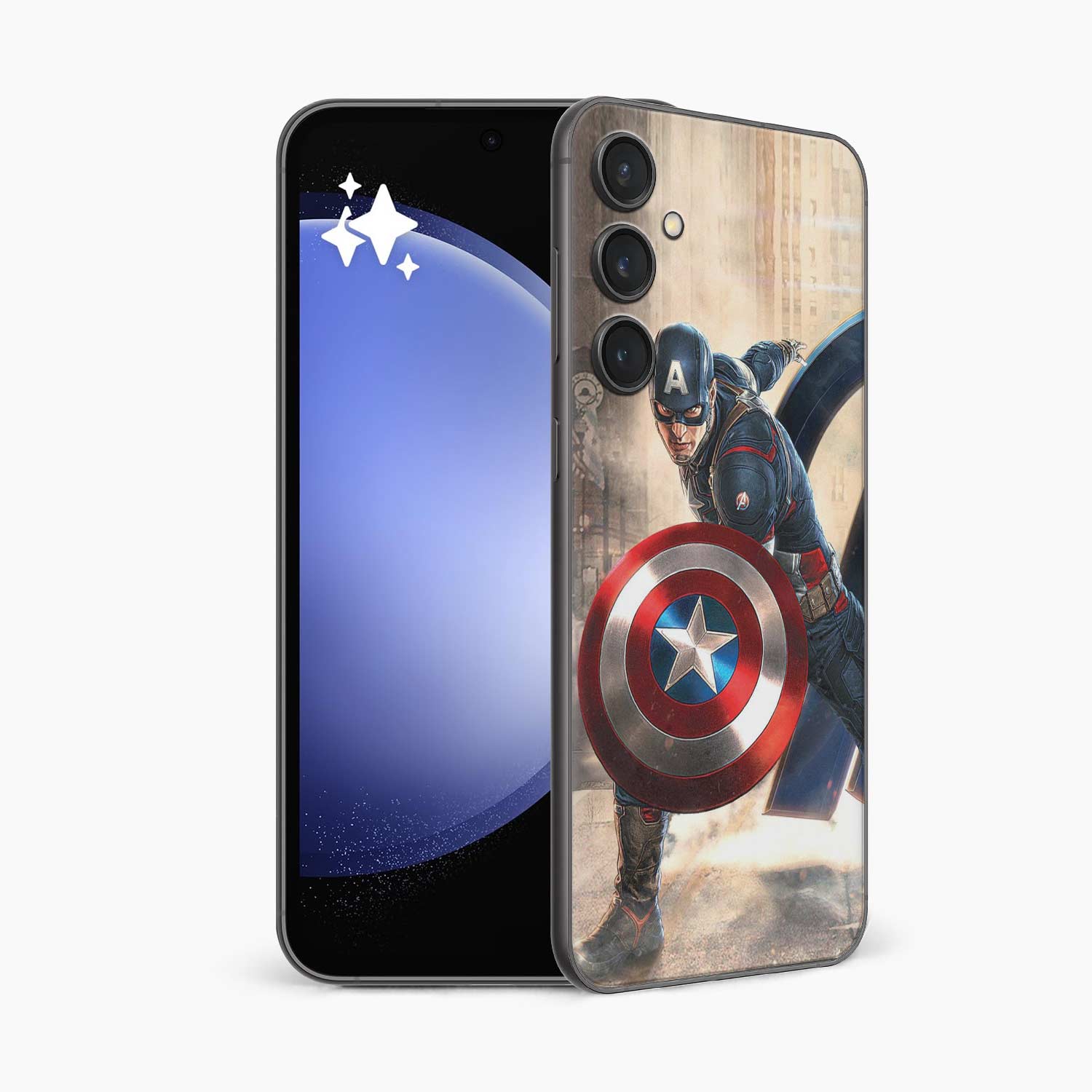 Captain America Samsung S25 Plus 5G Skin Wrap