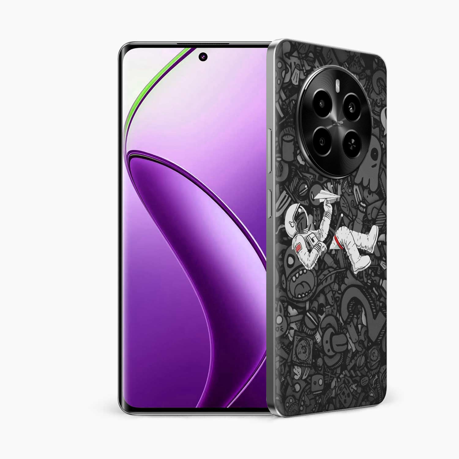 Classy Astronaut Realme 12 Plus 5G Skin Wrap