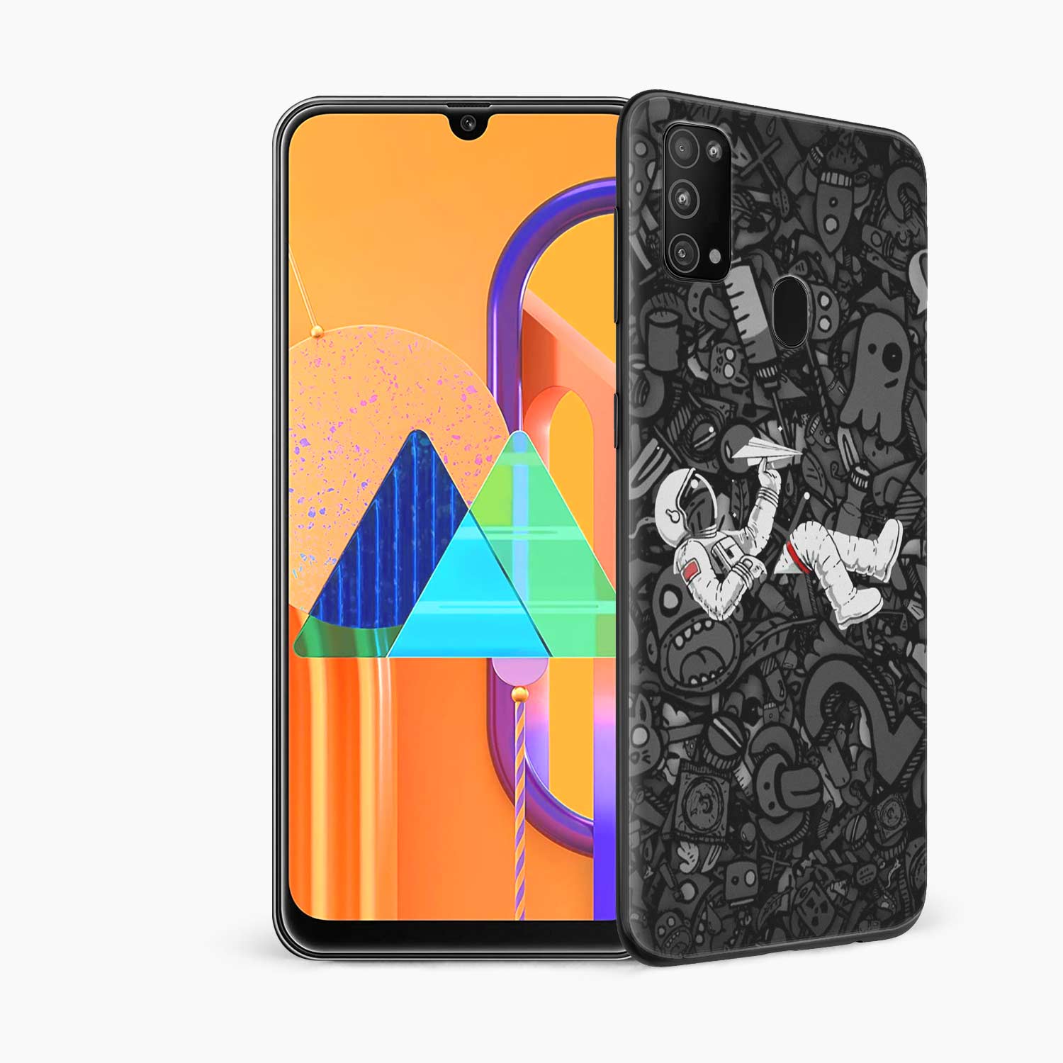 Classy Astronaut Samsung M31 Skin Wrap