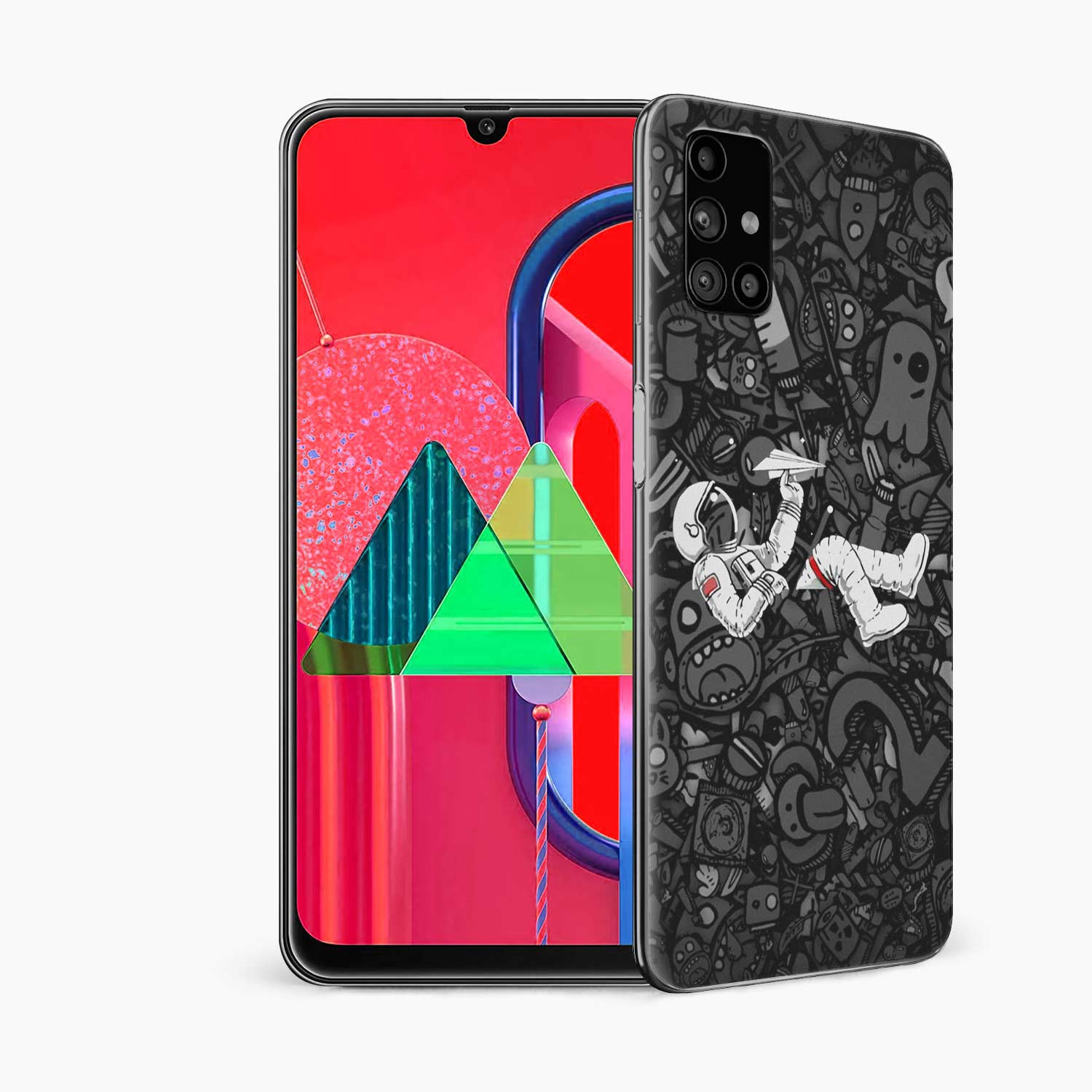 Classy Astronaut Samsung M31s Skin Wrap