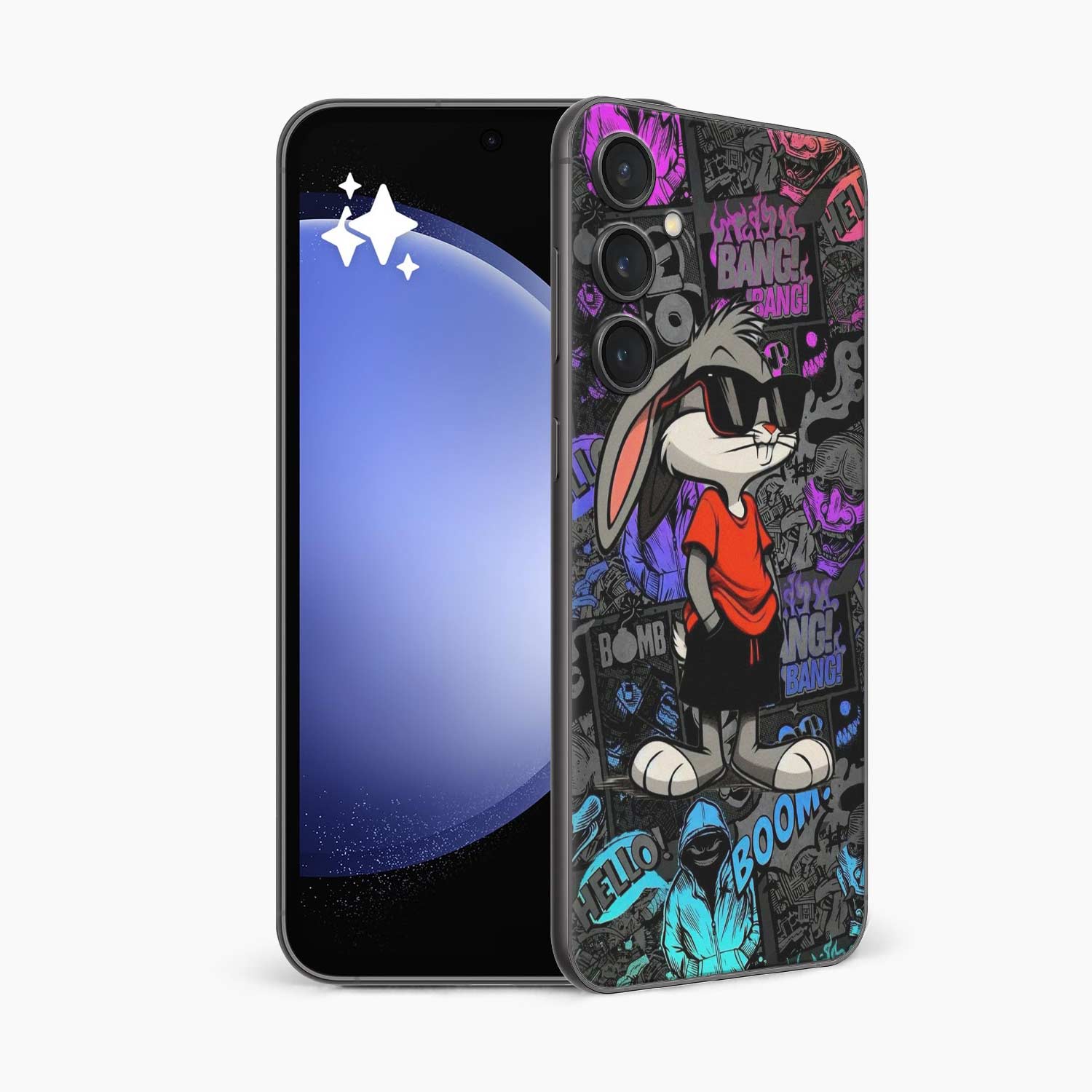 Cool Bunny Samsung A24 Skin Wrap