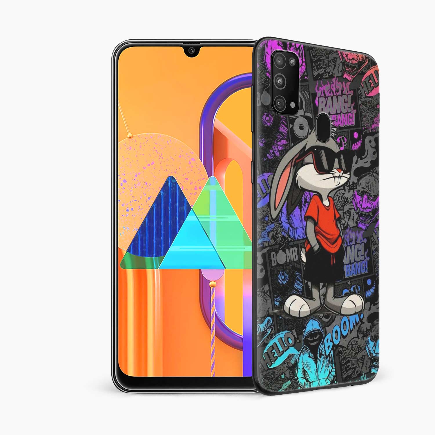 Cool Bunny Samsung M31 Skin Wrap