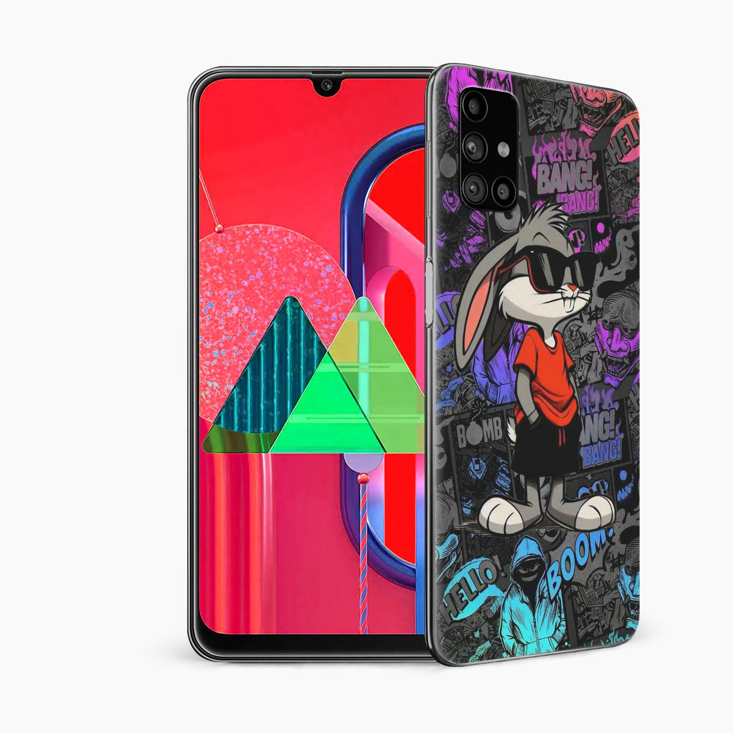 Cool Bunny Samsung M31s Skin Wrap