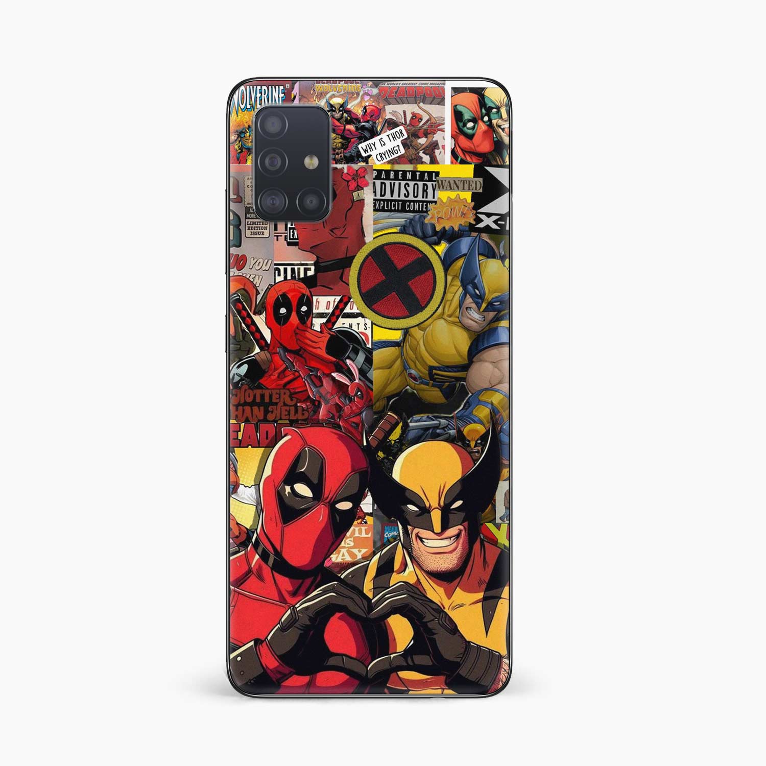 Deadpool And Wolverine Samsung M31s Skin Wrap