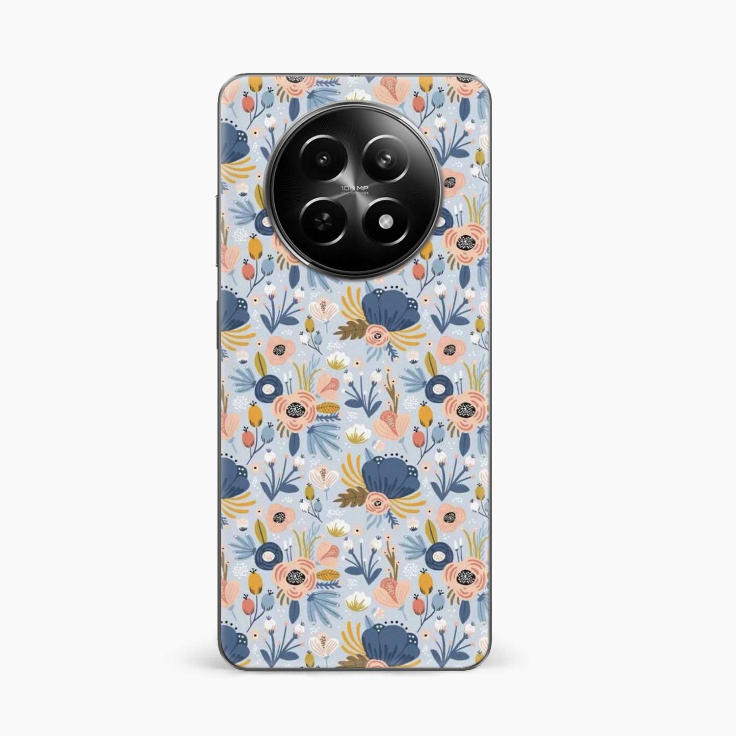 Floral Pattern Realme Narzo 70x 5G Skin Wrap