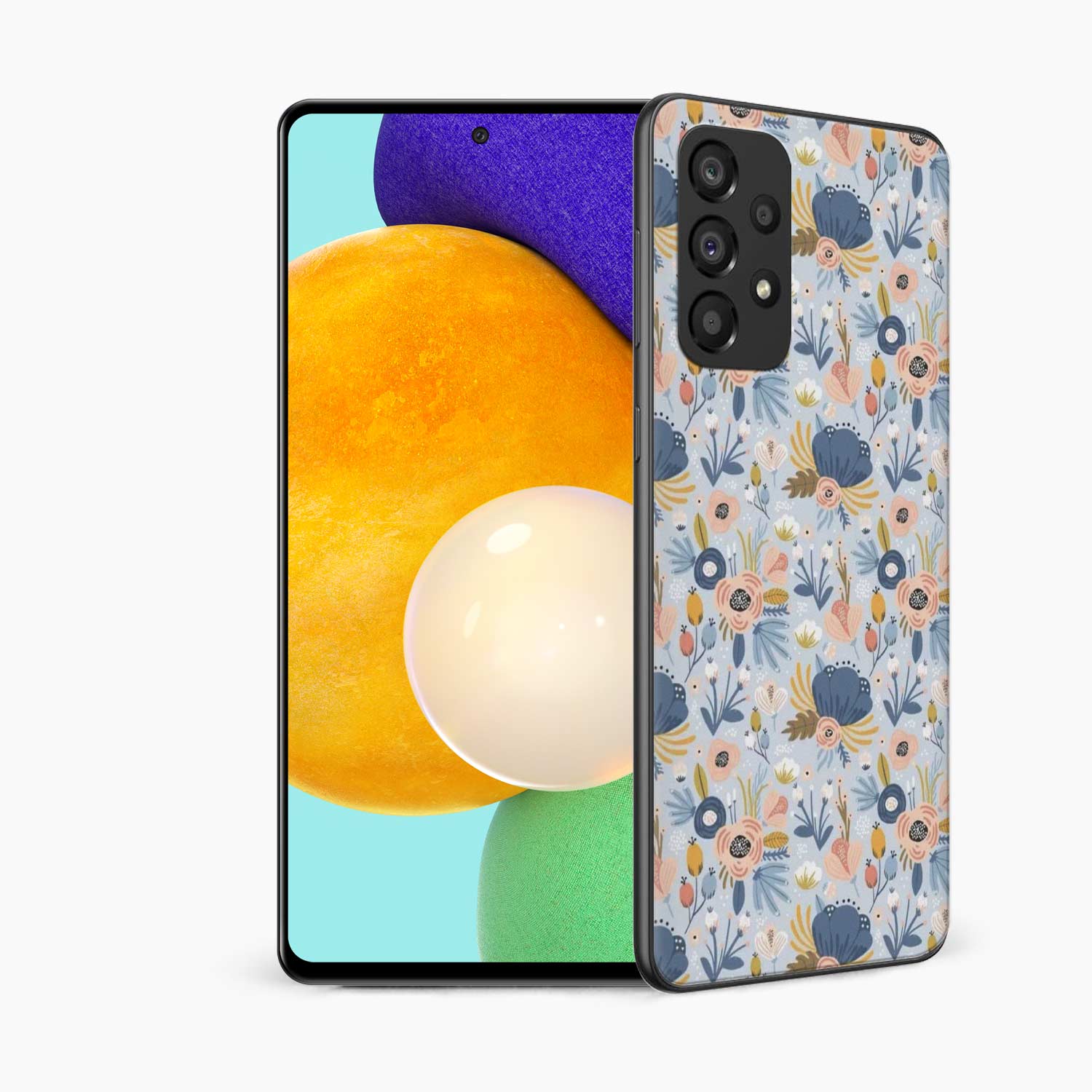 Floral Pattern Samsung A13 Skin Wrap