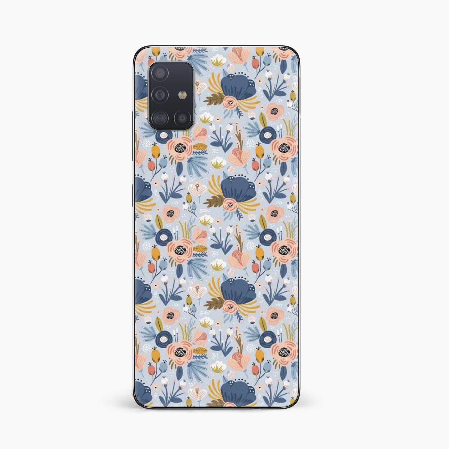 Floral Pattern Samsung M31s Skin Wrap