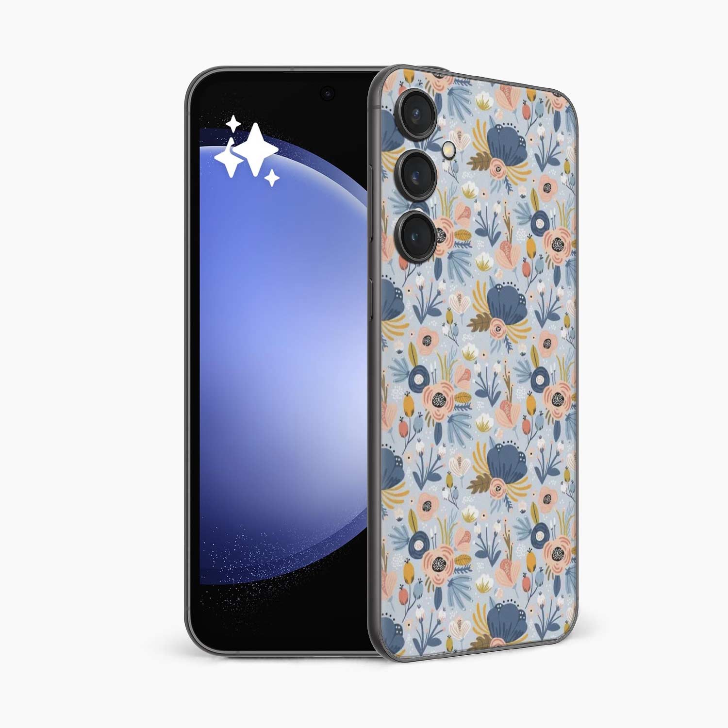Floral Pattern Samsung M55s 5G Skin Wrap