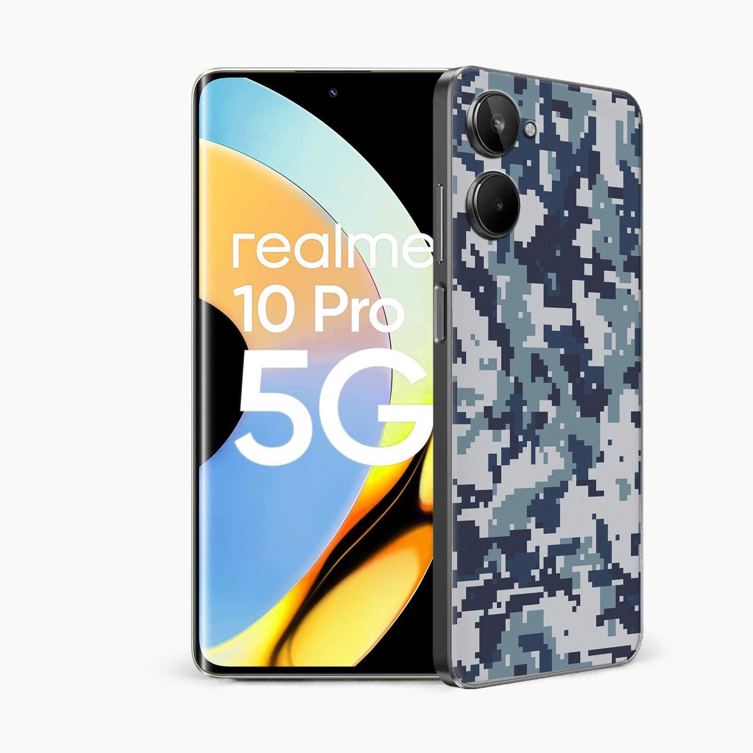 Isometric Design Realme 10 Skin Wrap