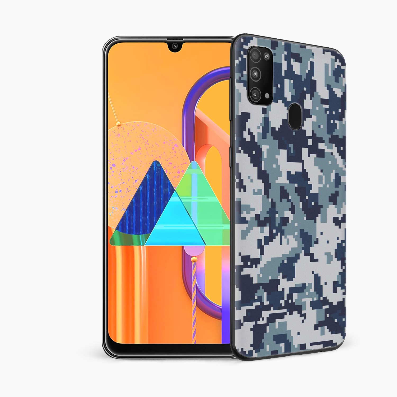Isometric Design Samsung M31 Skin Wrap