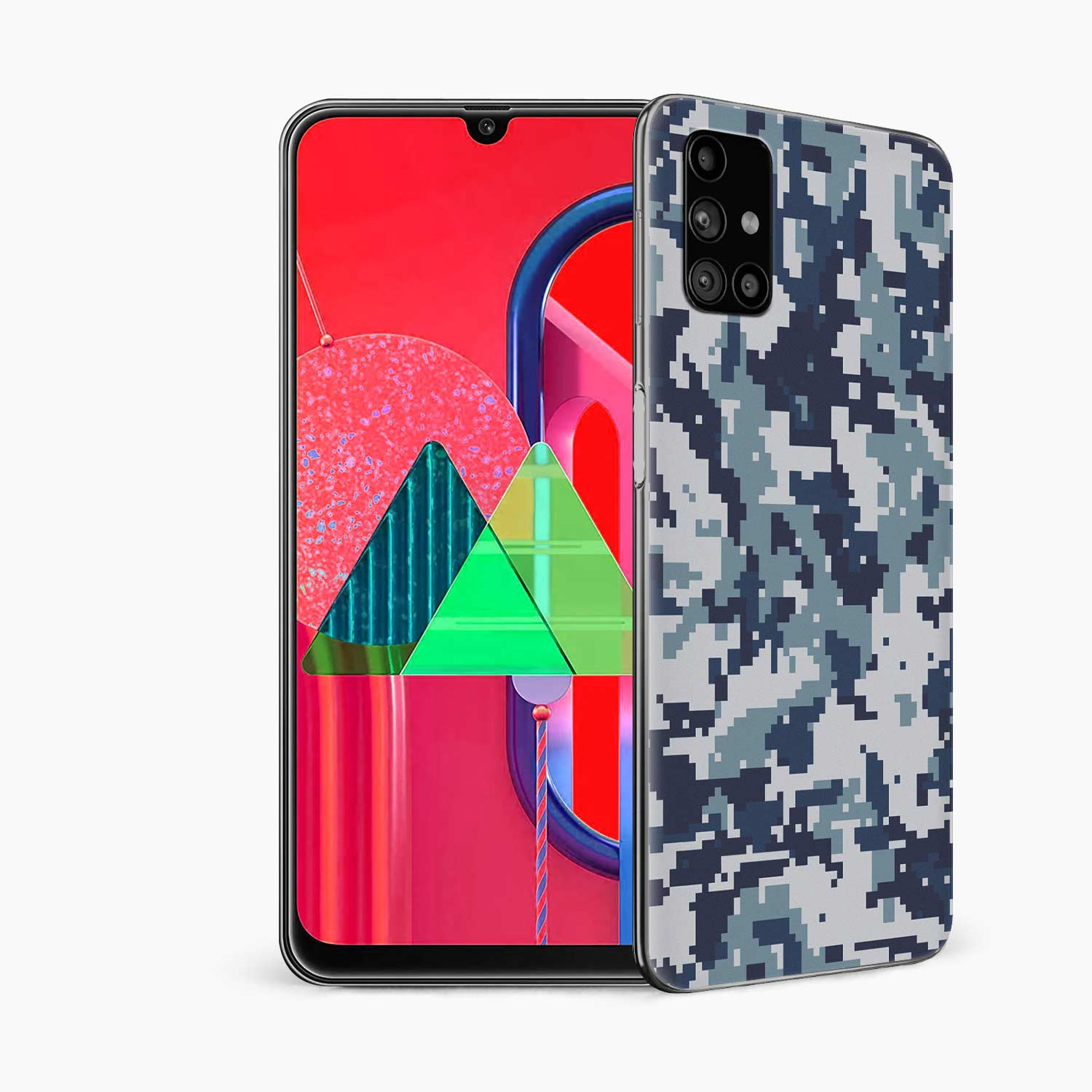 Isometric Design Samsung M31s Skin Wrap