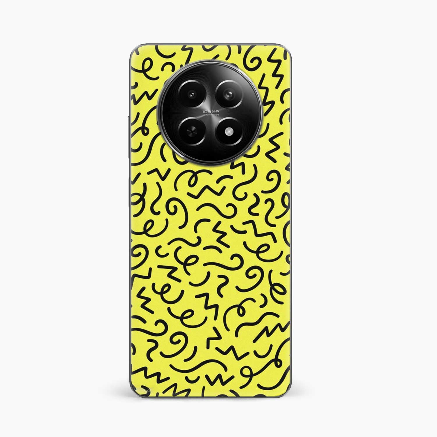 Line Art Pattern Realme C65 5G Skin Wrap