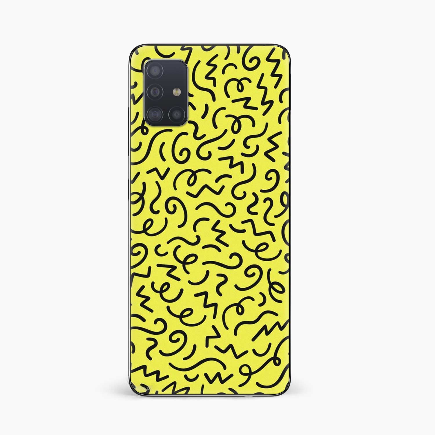 Line Art Pattern Samsung M31s Skin Wrap