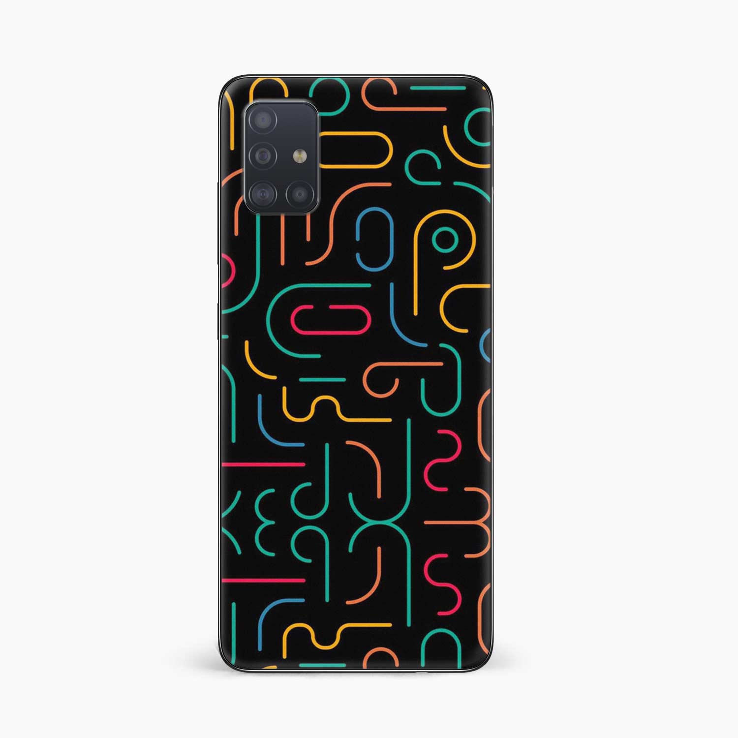 Line Art Samsung M31s Skin Wrap
