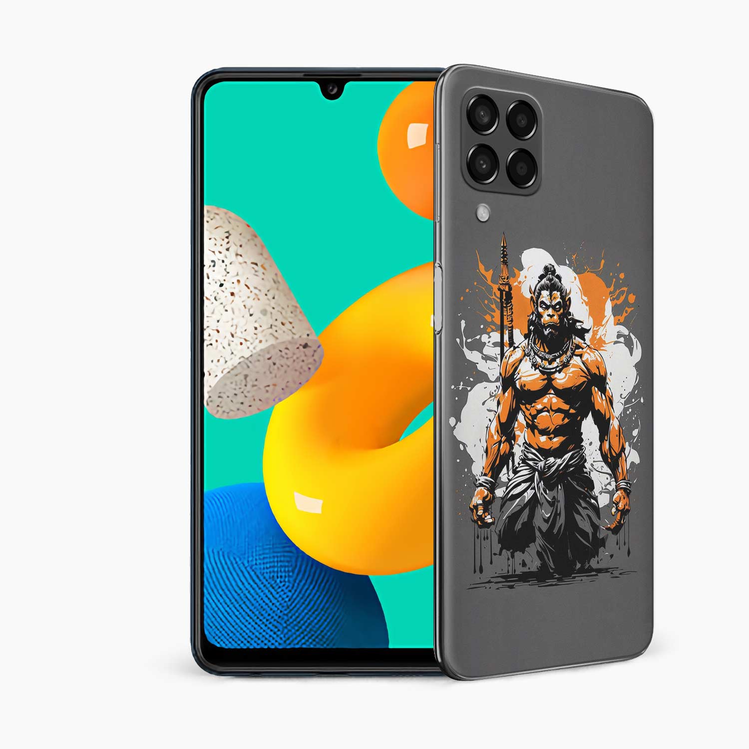 Lord Hanuman Samsung F12 Skin Wrap