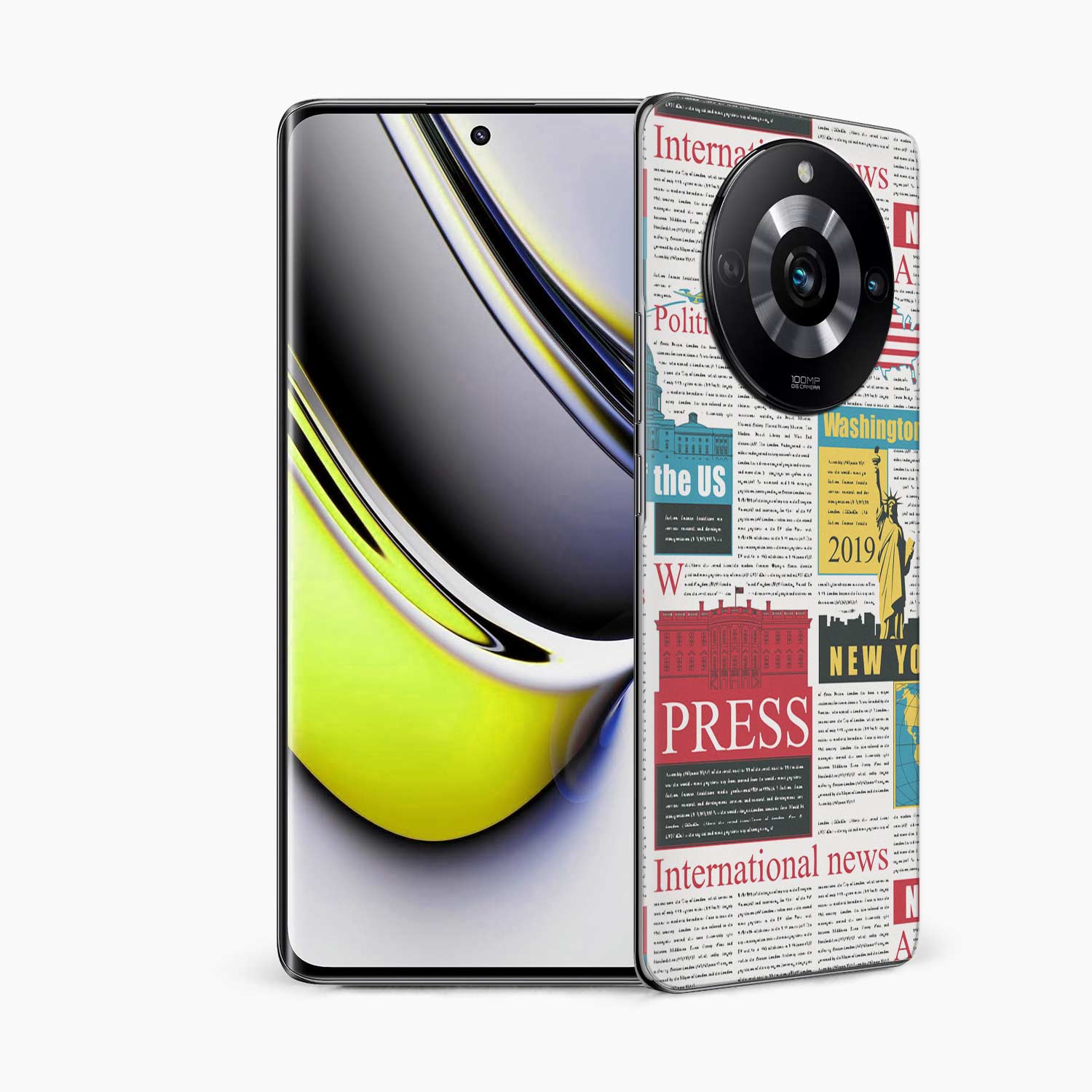 Newspapers Realme 11 Pro 5G Skin Wrap