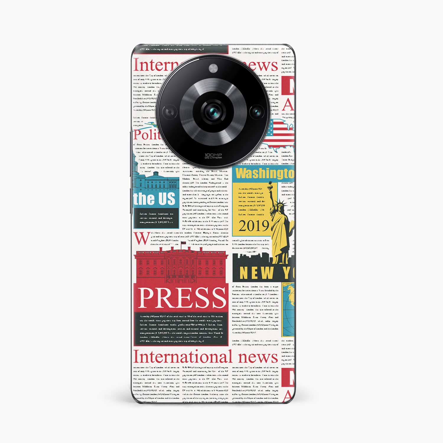 Newspapers Realme Narzo 60 Pro 5G Skin Wrap