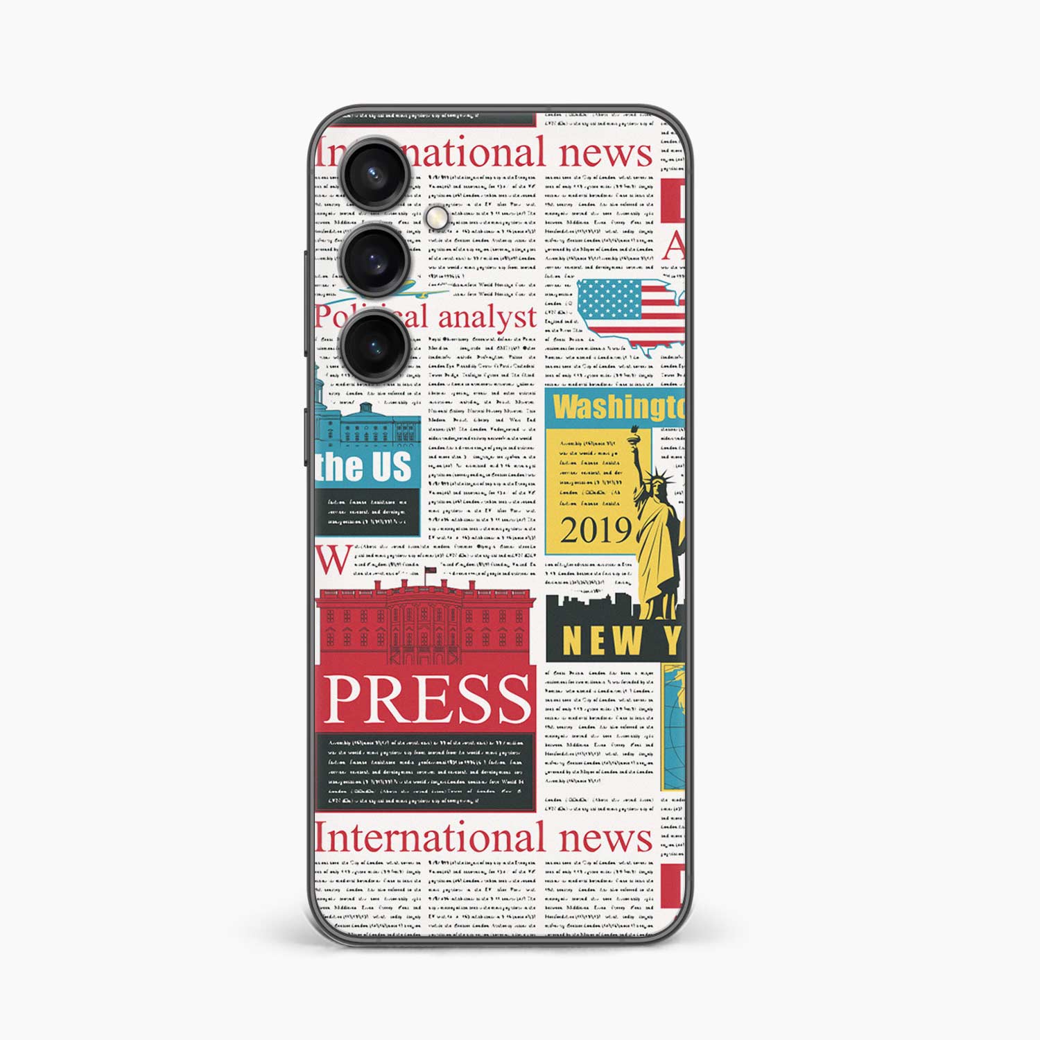 Newspapers Samsung F15 5G Skin Wrap