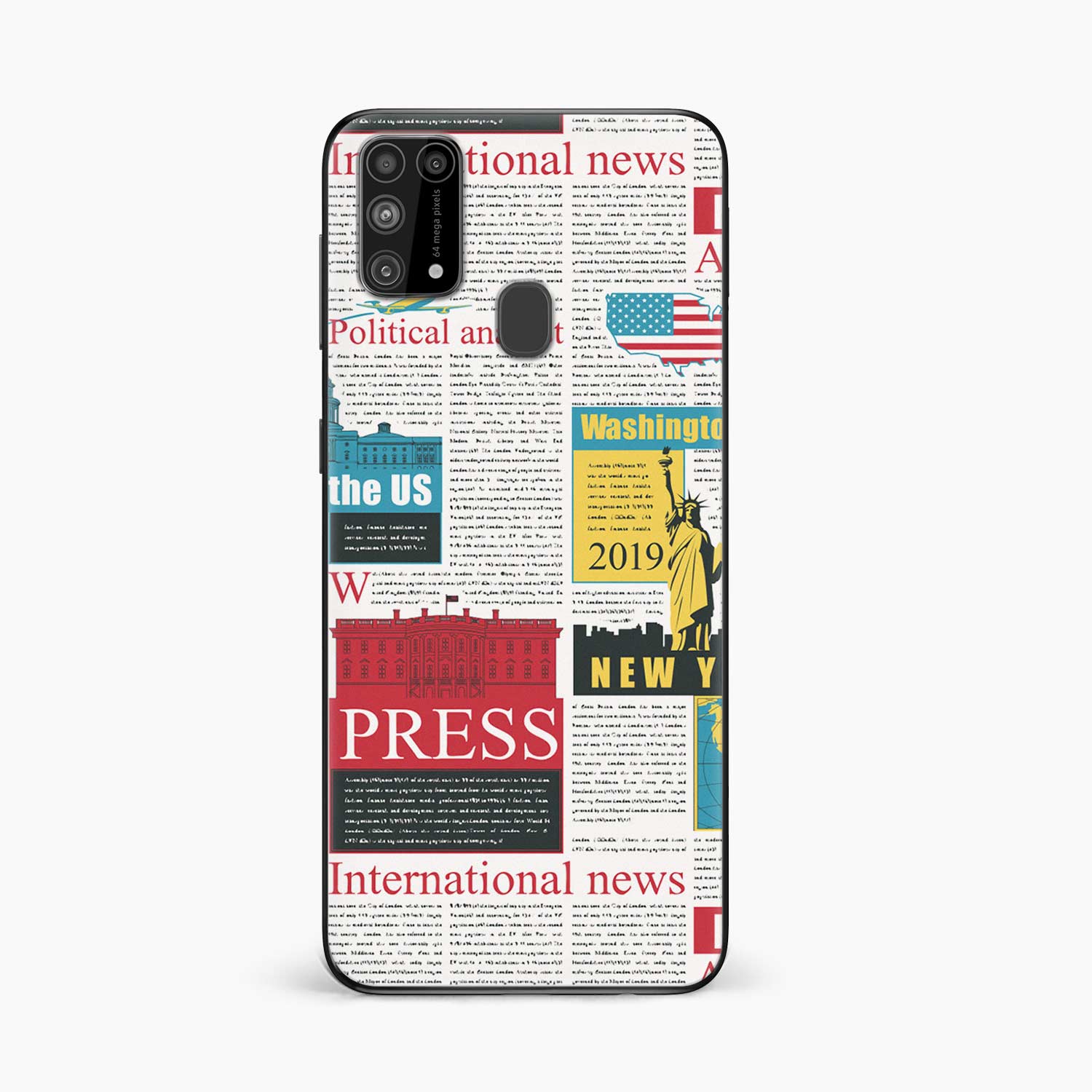 Newspapers Samsung M31 Skin Wrap
