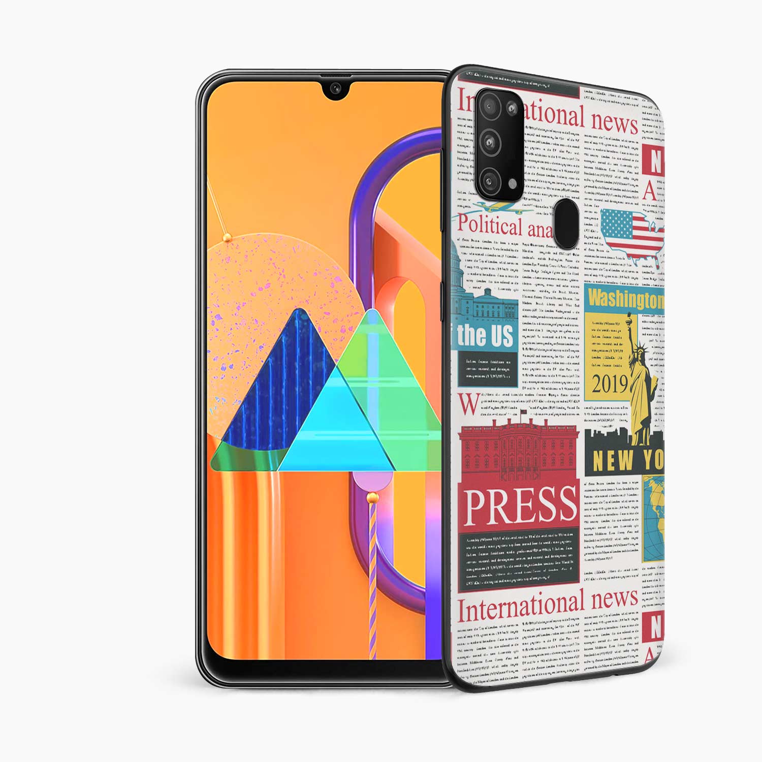 Newspapers Samsung M31 Skin Wrap