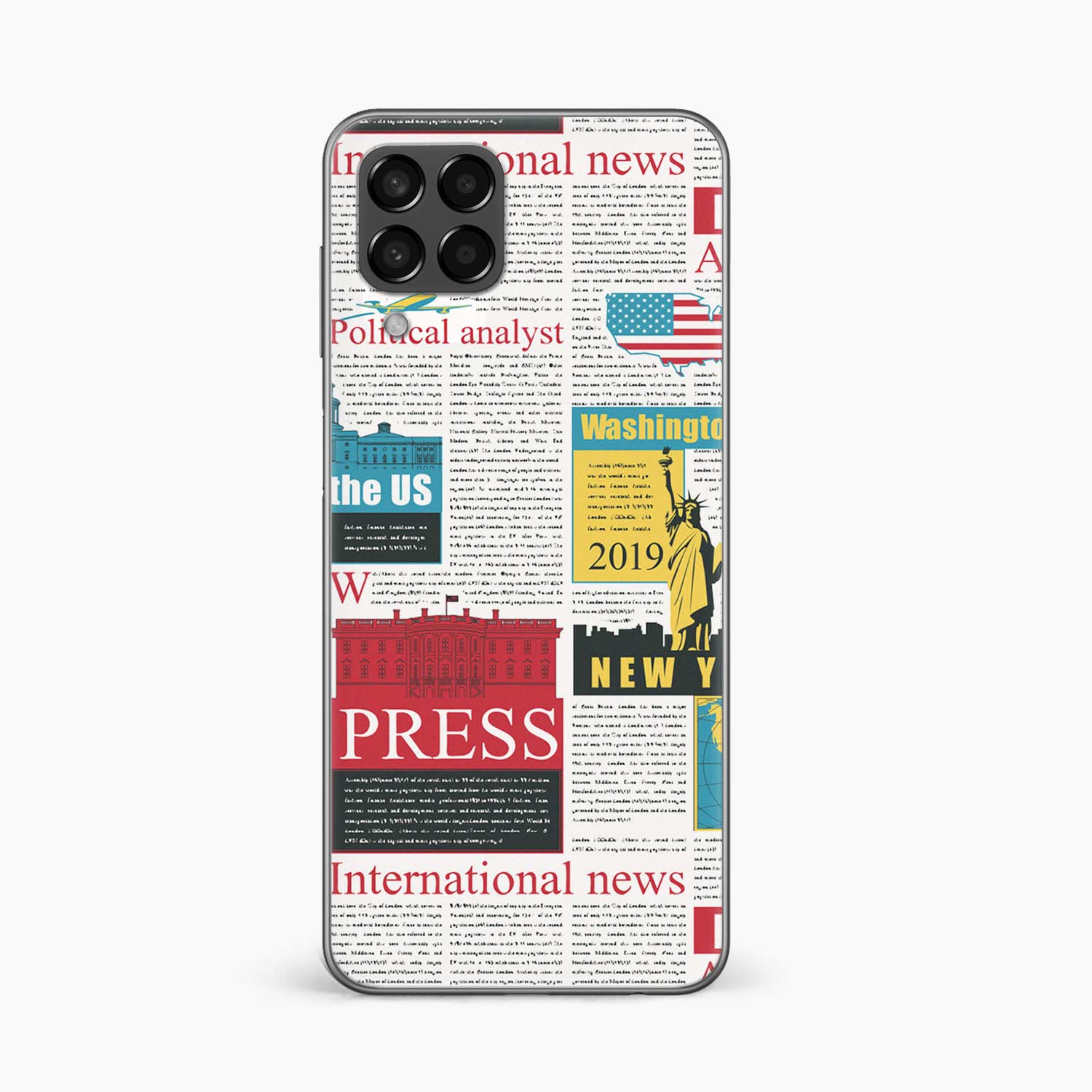Newspapers Samsung M33 5G Skin Wrap