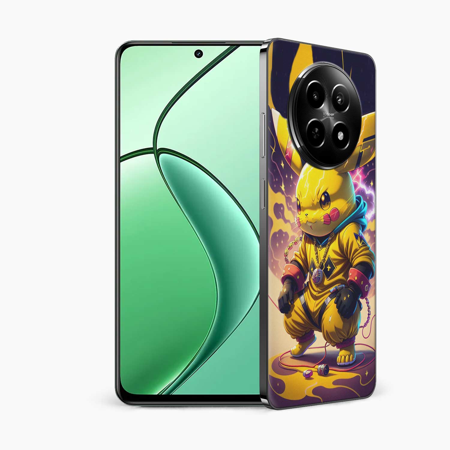 Pikachu Realme Narzo 70x 5G Skin Wrap