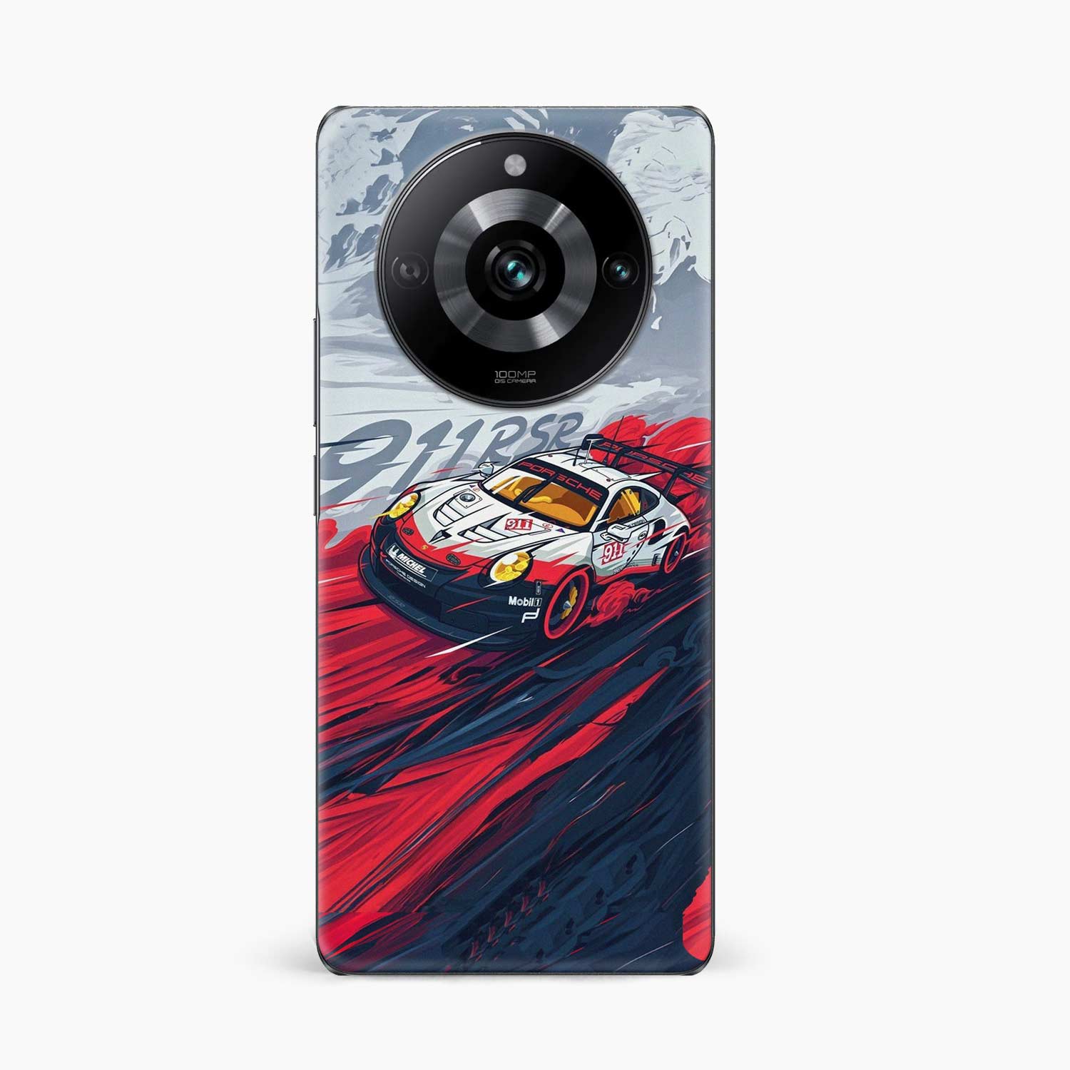 Red Sports Car Realme 11 Pro 5G Skin Wrap
