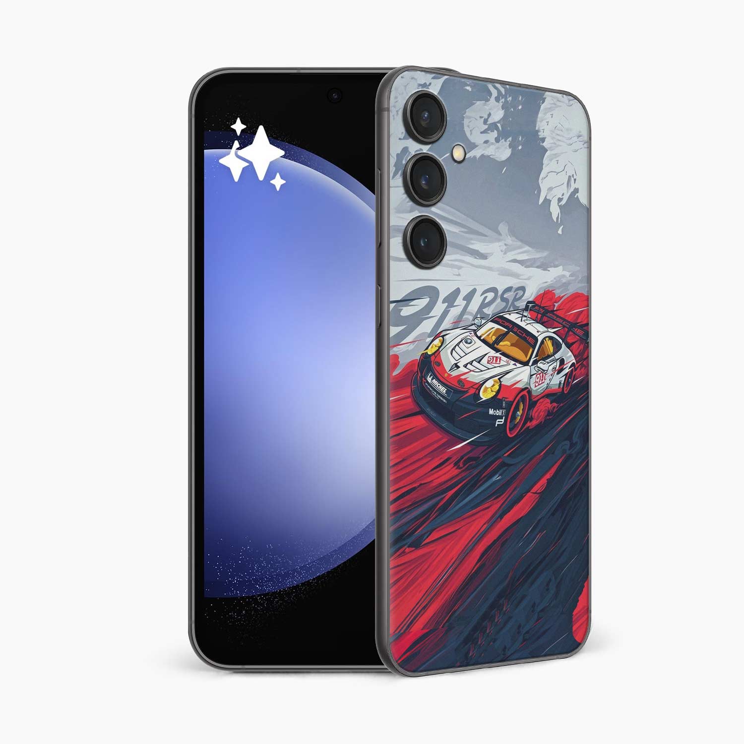 Red Sports Car Samsung A15 5G Skin Wrap