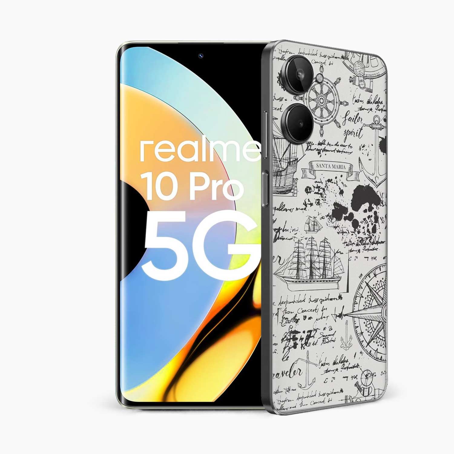 Sailing Ship Realme 10 Pro 5G Skin Wrap