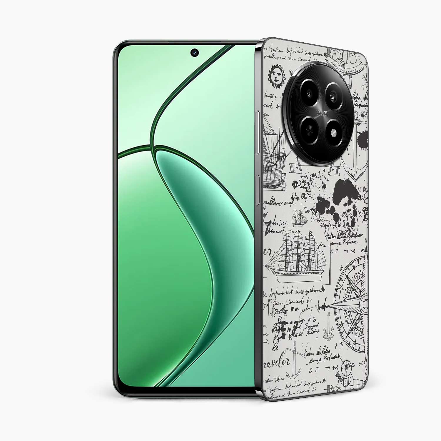 Sailing Ship Realme Narzo 70x 5G Skin Wrap