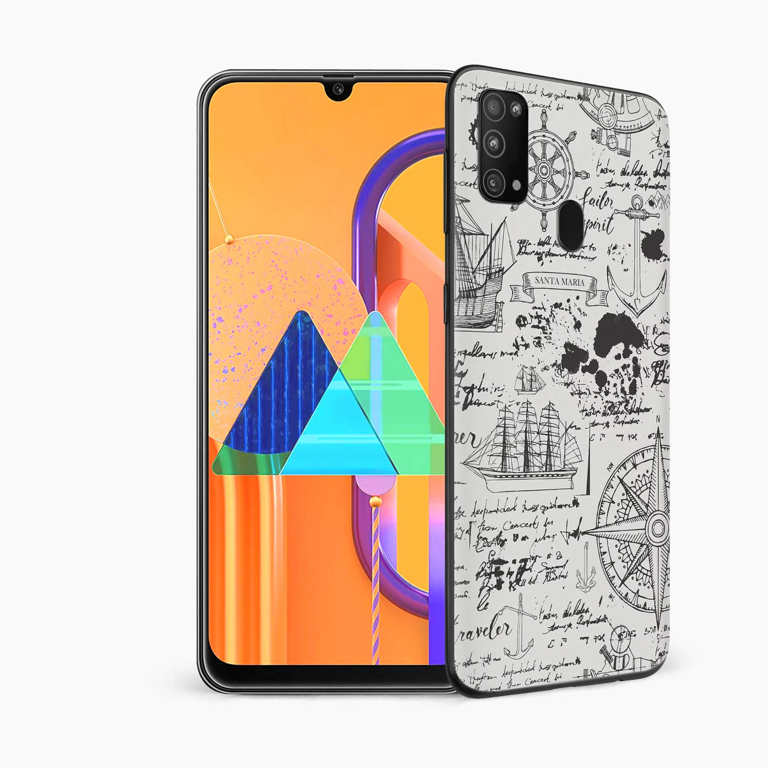 Sailing Ship Samsung M31 Skin Wrap
