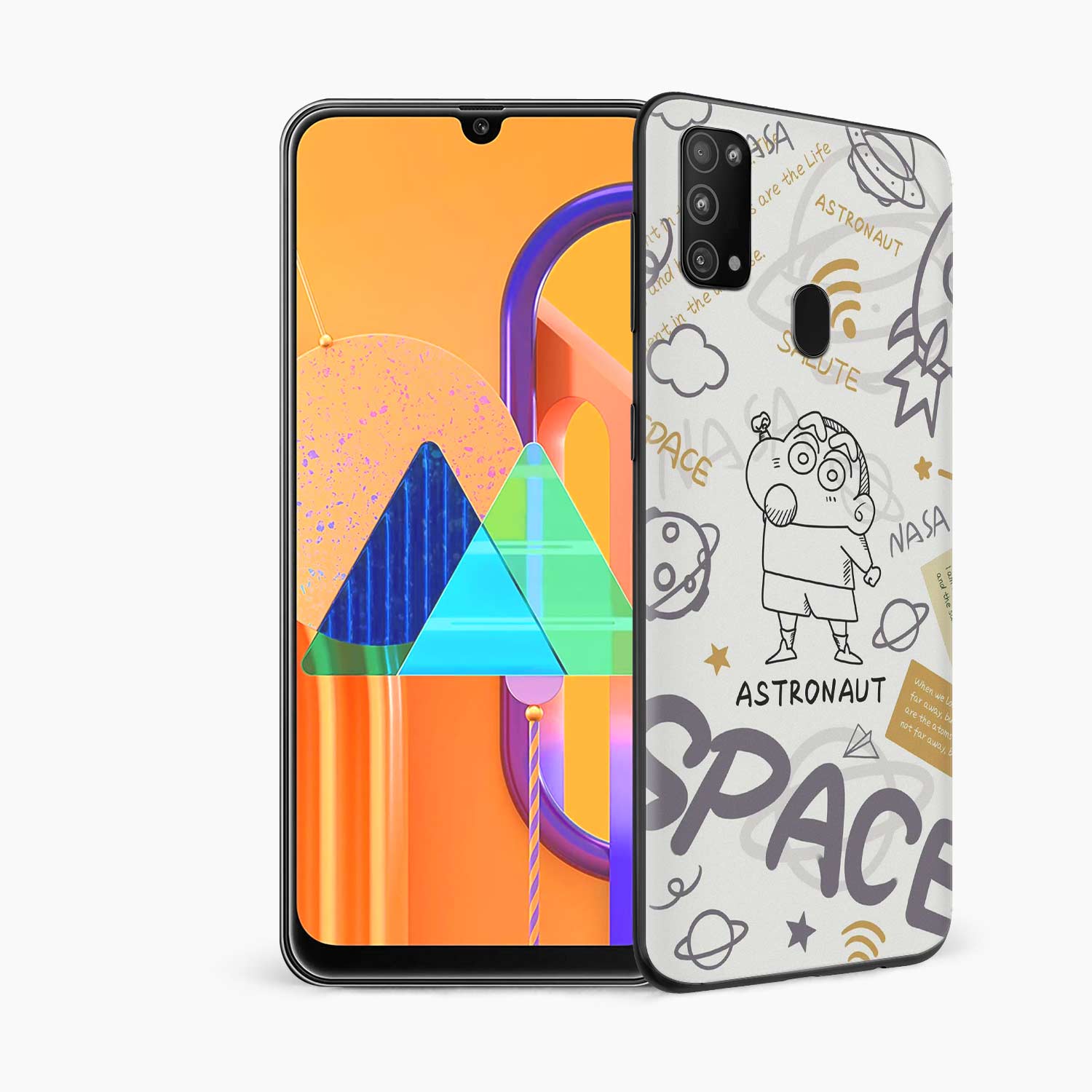 Shinchan Samsung M31 Skin Wrap