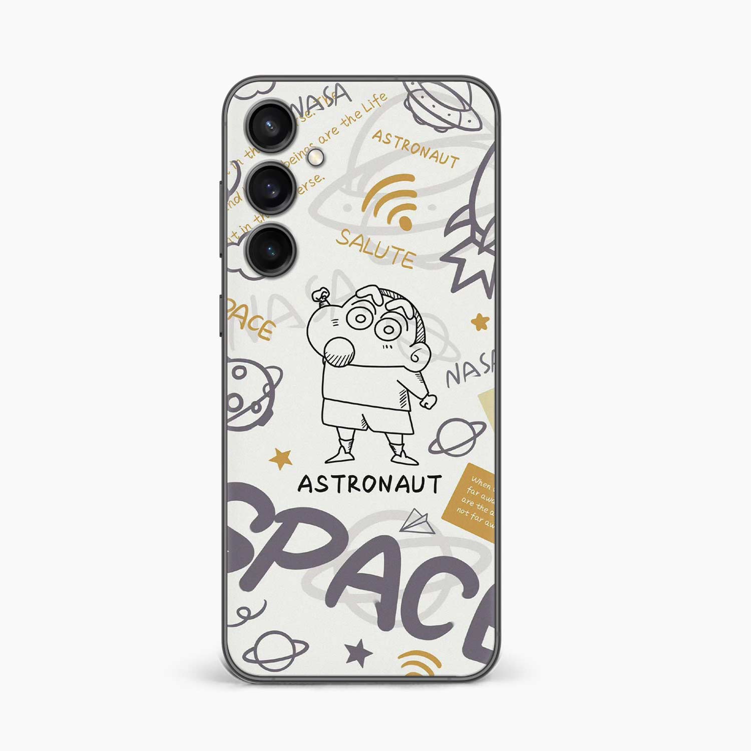 Shinchan Samsung M55 5G Skin Wrap
