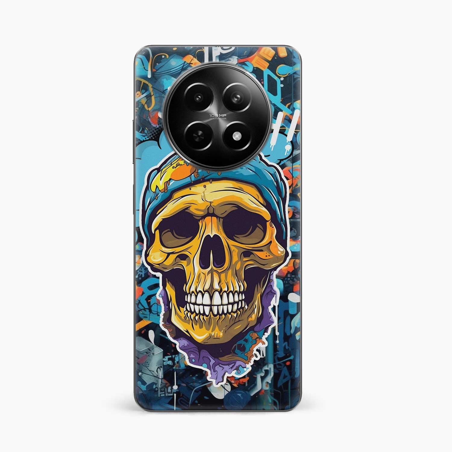 Skull Art Realme C65 5G Skin Wrap
