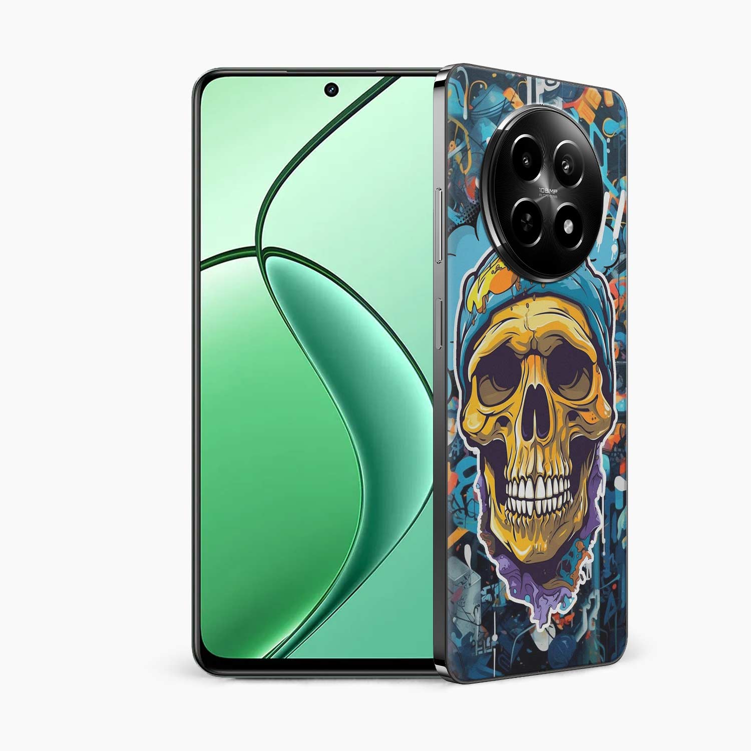 Skull Art Realme C65 5G Skin Wrap