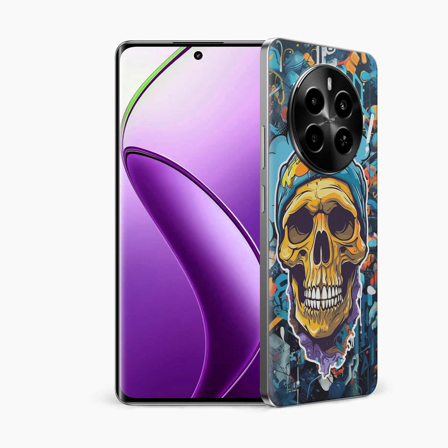 Skull Art Realme P1 5G Skin Wrap