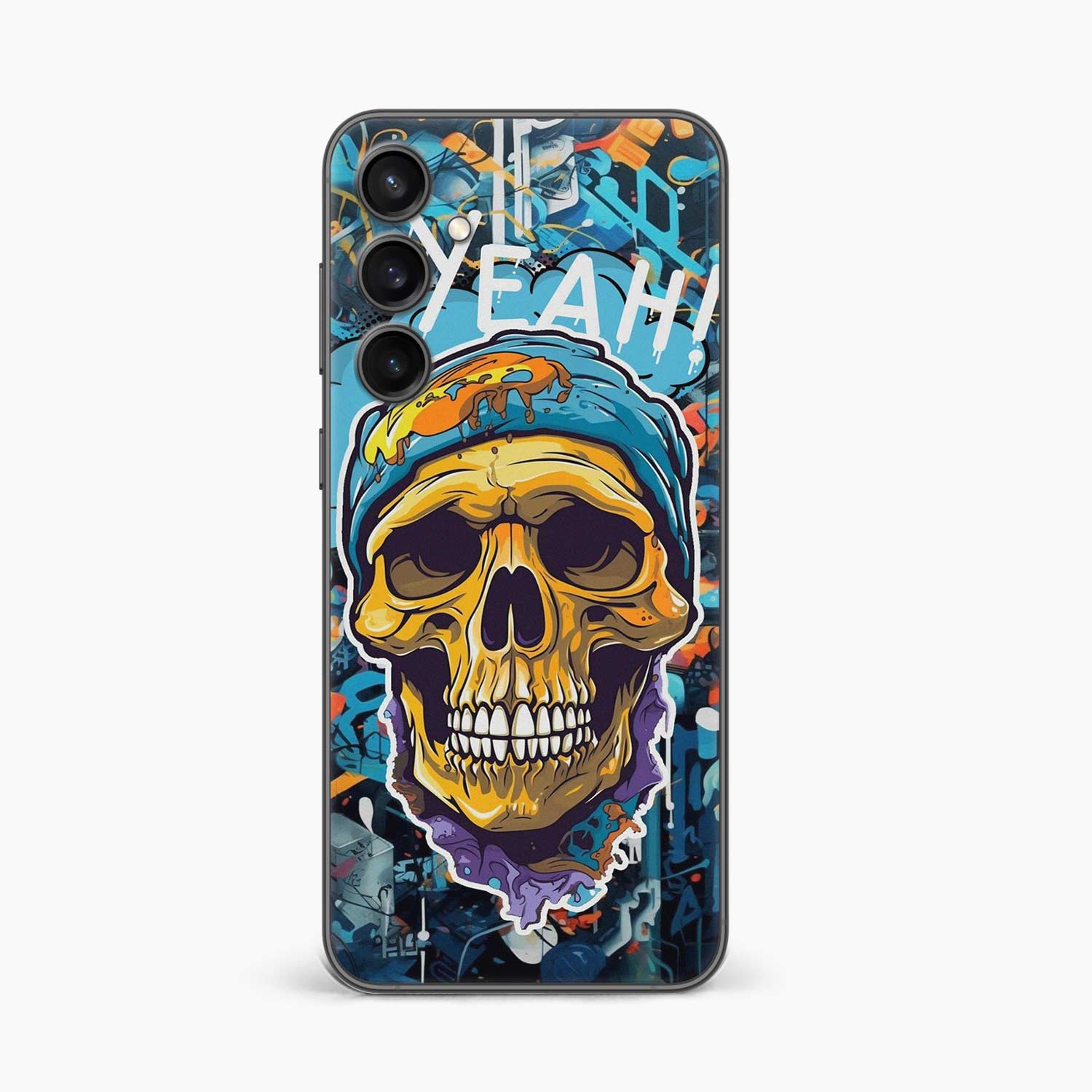 Skull Art Samsung A15 5G Skin Wrap