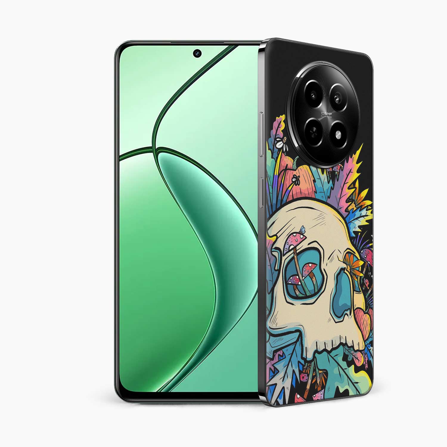 Skull Realme Narzo 70x 5G Skin Wrap