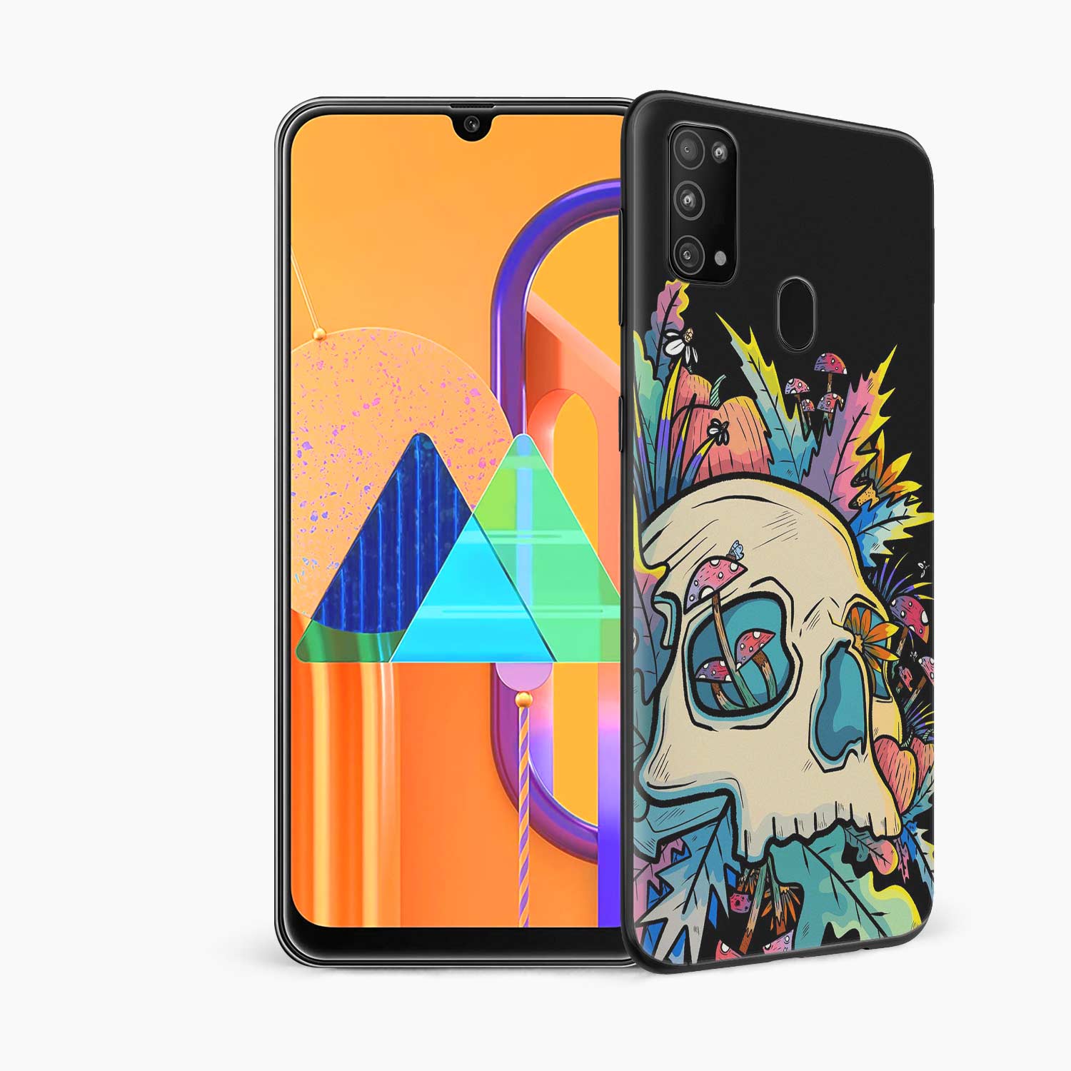 Skull Samsung M31 Skin Wrap