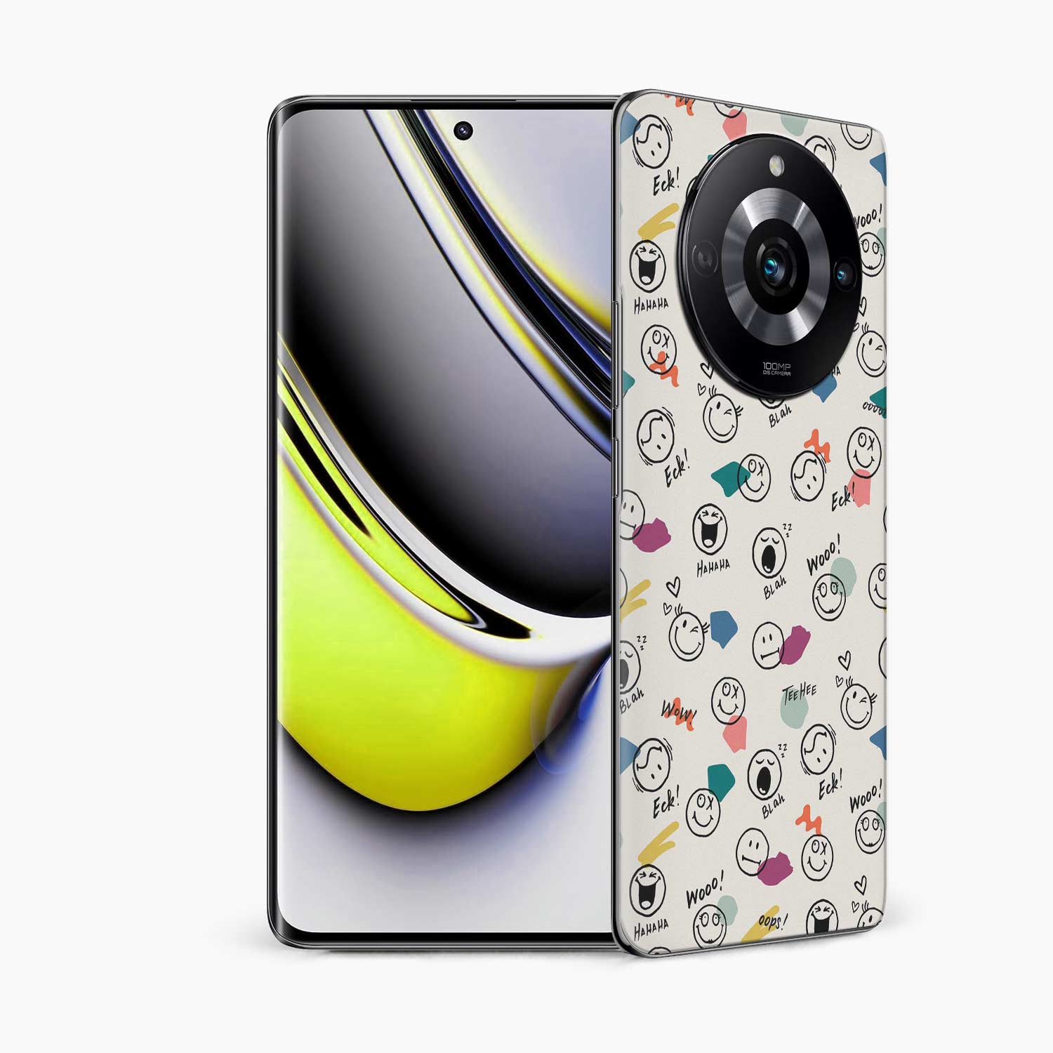 Smiley Doodle Realme Narzo 60 Pro 5G Skin Wrap