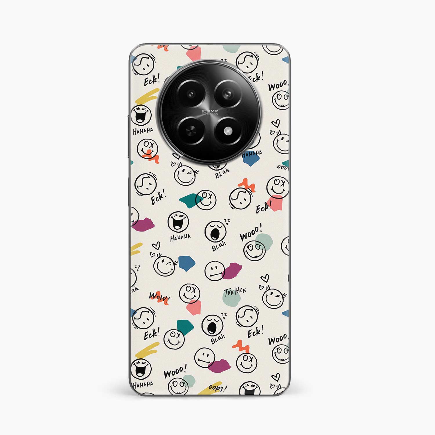 Smiley Doodle Realme Narzo 70x 5G Skin Wrap