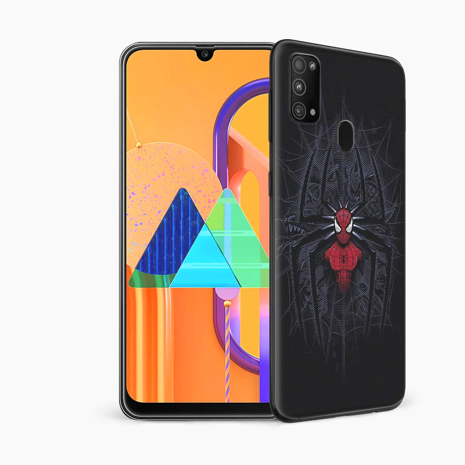 Spider Man Logo Samsung M31 Skin Wrap