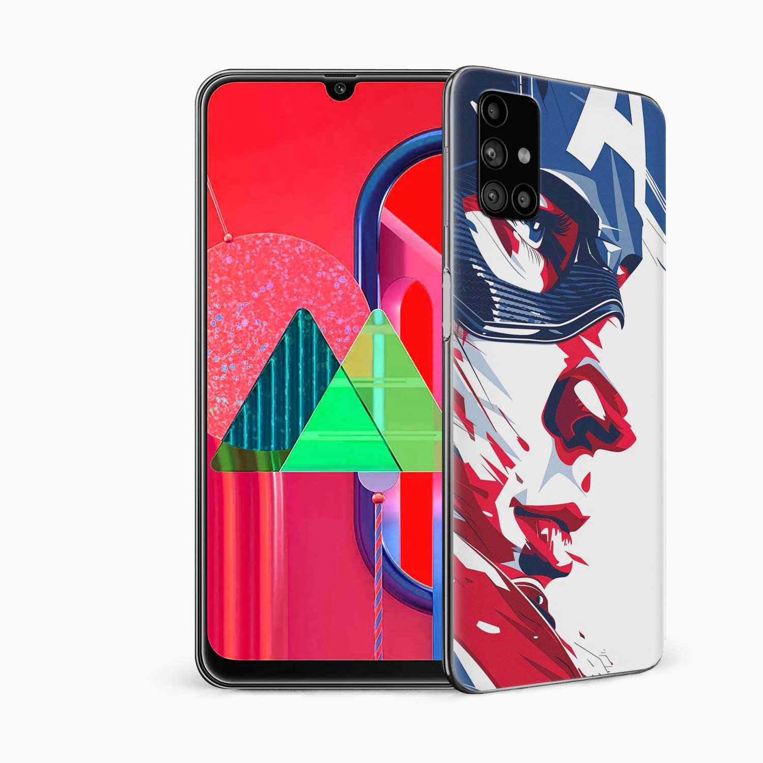 Steve Rogers Samsung M31s Skin Wrap