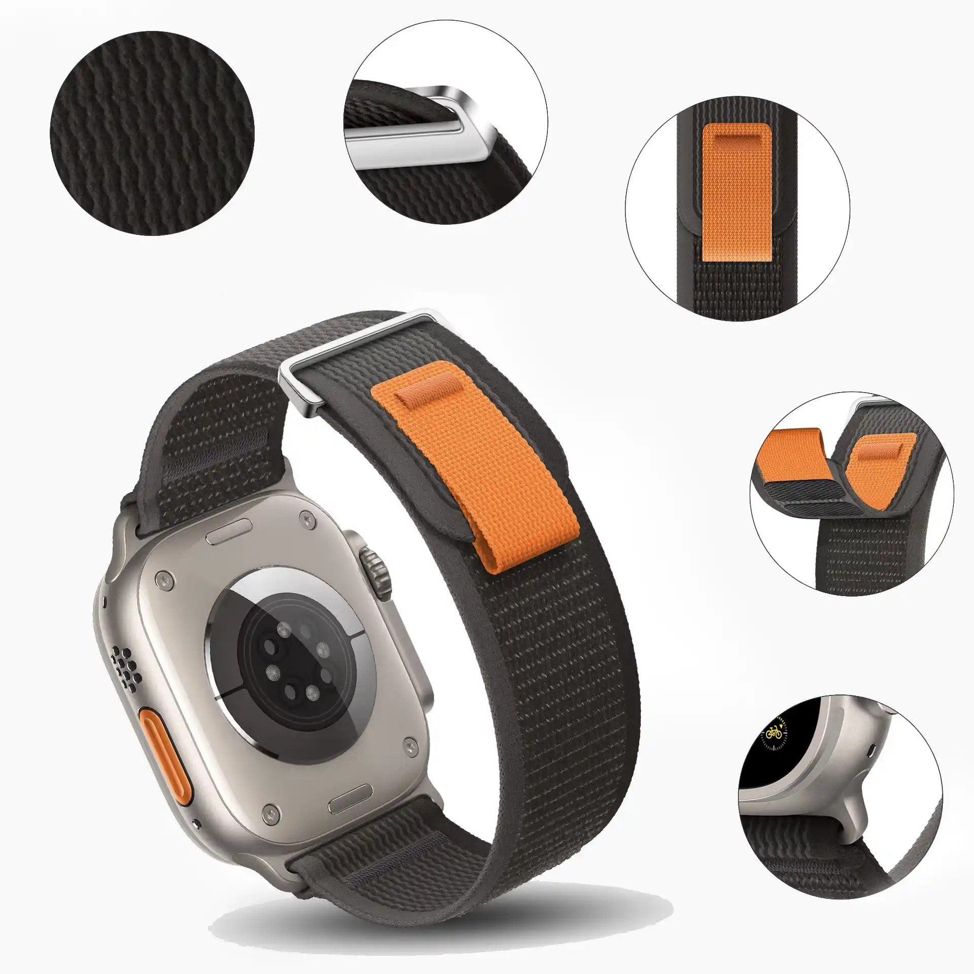 Durable Nylon Loop Strap for Smartwatch