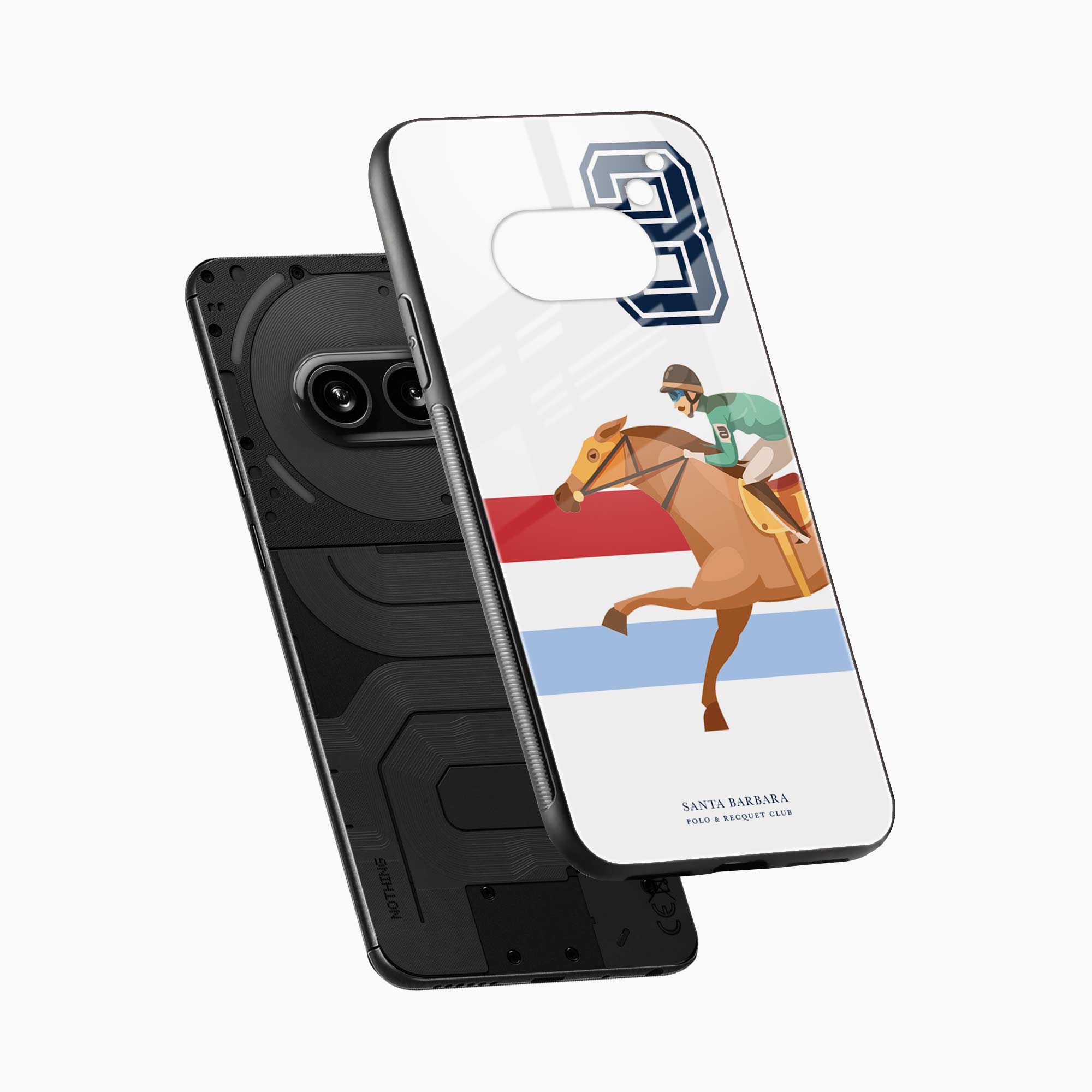 3d Santa Barbara Polo Nothing Phone 2a Plus Back Cover