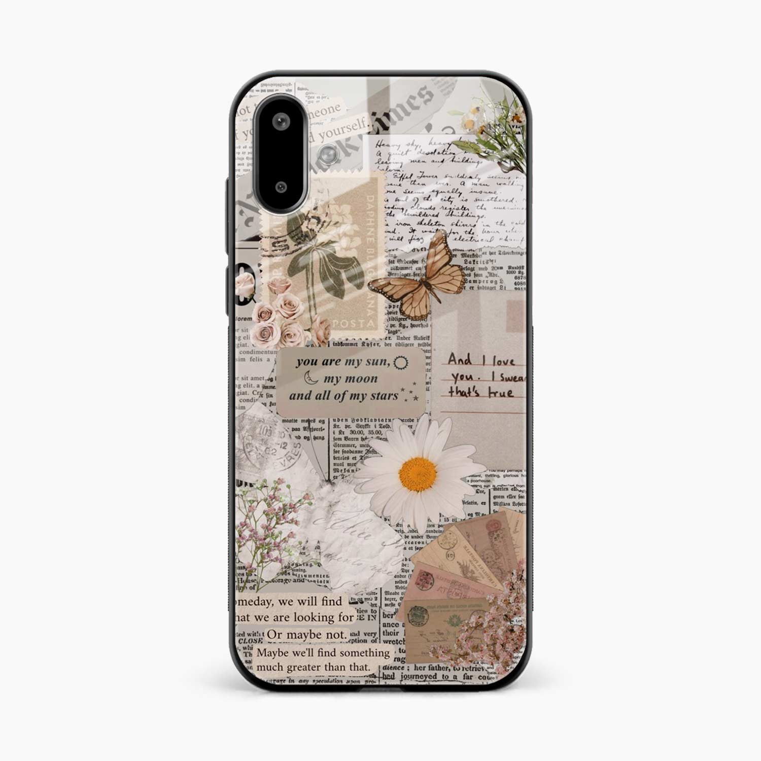 Aesthetic Samsung F07 Back Cover