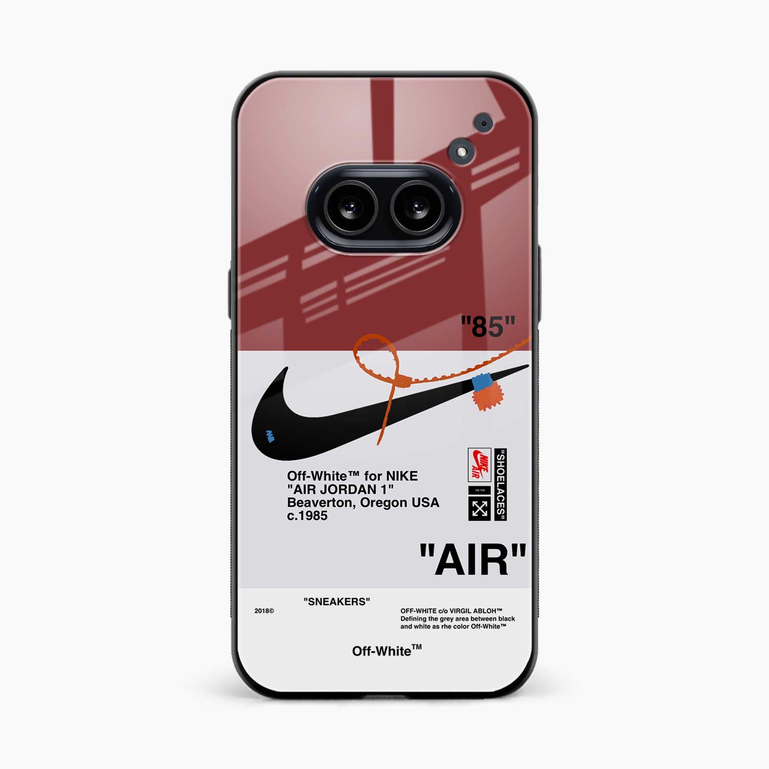 Air Off White Nothing Phone 2a Plus Back Cover