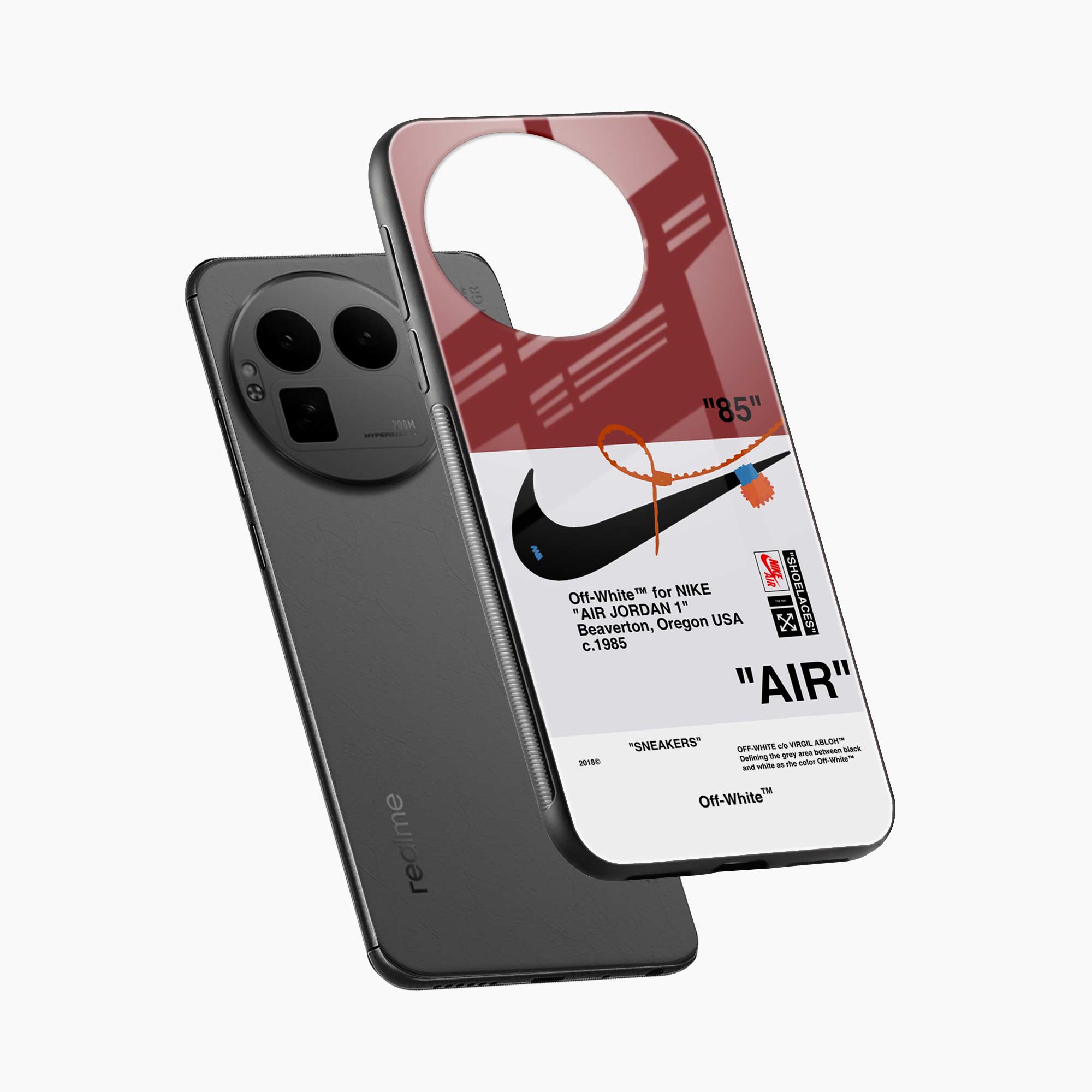 Air Off White Realme Gt 8 Pro Back Cover