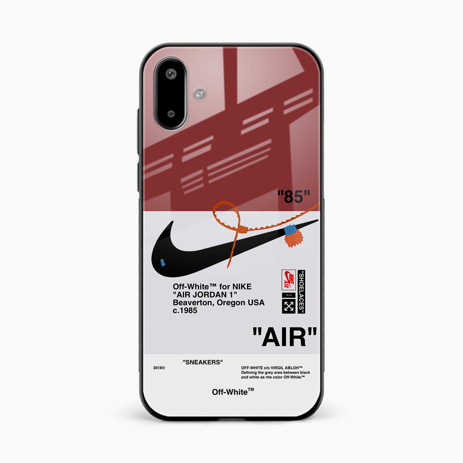 Air Off White Samsung F07 Back Cover